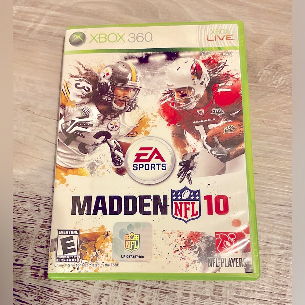 XBOX 360 BUNDLE , MADDEN 10